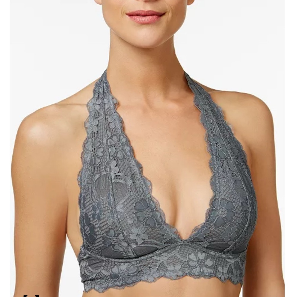🌟2/$20 SALE Free People Intimately Galloon  Halter Bralette XS